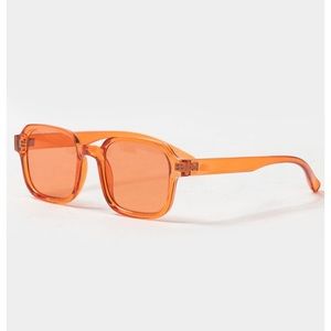 Translucent Orange Sunglasses